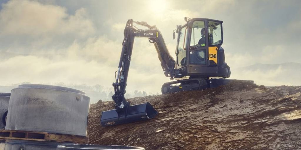 noticias maquinaria Nuevas excavadoras Volvo EC37 y ECR40