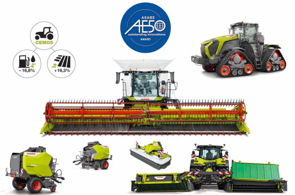 noticias maquinaria Siete innovaciones CLAAS reciben el AE50 en EE.UU.