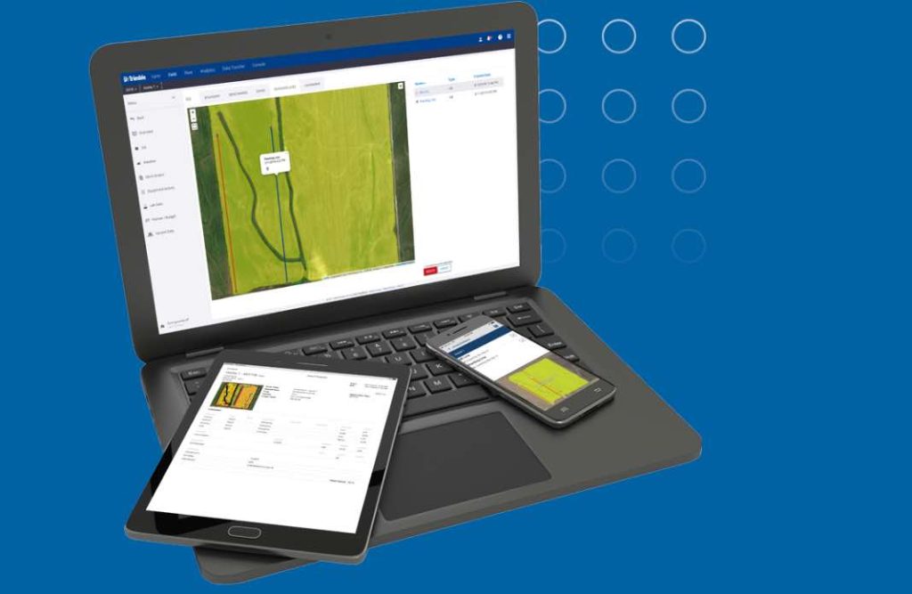noticias maquinaria Trimble presenta la licencia para Usuarios de pantallas agrícolas de Trimble