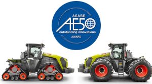 noticias maquinaria serie XERION 12 de CLAAS premiada