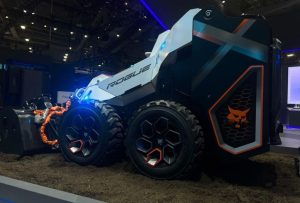 noticias maquinaria Bobcat presenta el concepto autónomo eléctrico RogueX2