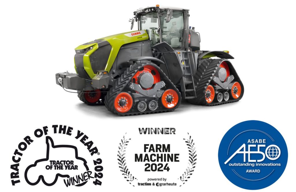 noticias maquinaria El CLAAS XERION 12.650 TERRA TRAC premiado