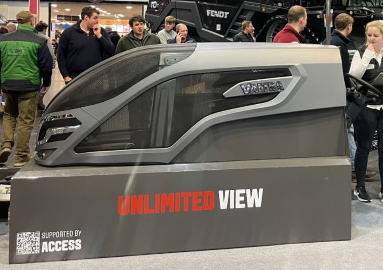 noticias maquinaria El Unlimited VIEW de Valtra en la feria de LAMMA