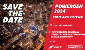 noticias maquinaria FPT INDUSTRIAL ilumina Powergen International 2024