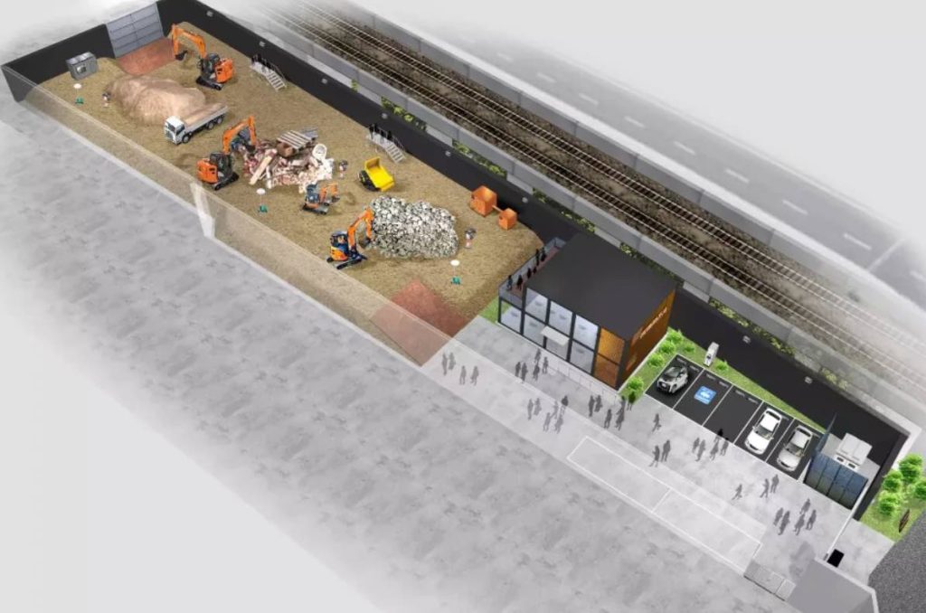 noticias maquinaria Hitachi abre ZERO EMISSION EV-LAB