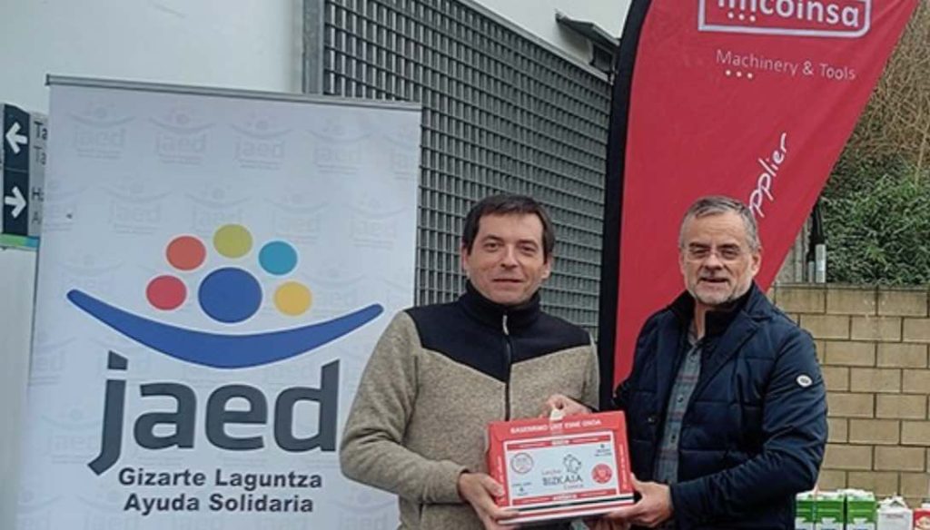 noticias maquinaria IMCOINSA se ha sumado a la campaña para la JAED