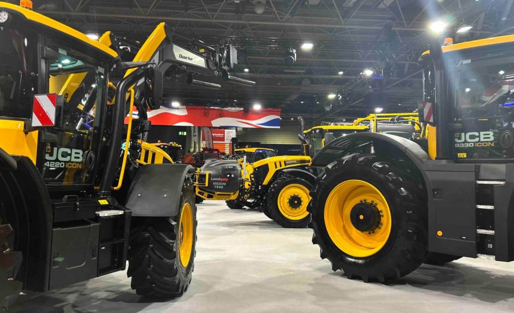 noticias maquinaria JCB ha vuelto a LAMMA24 con novedades