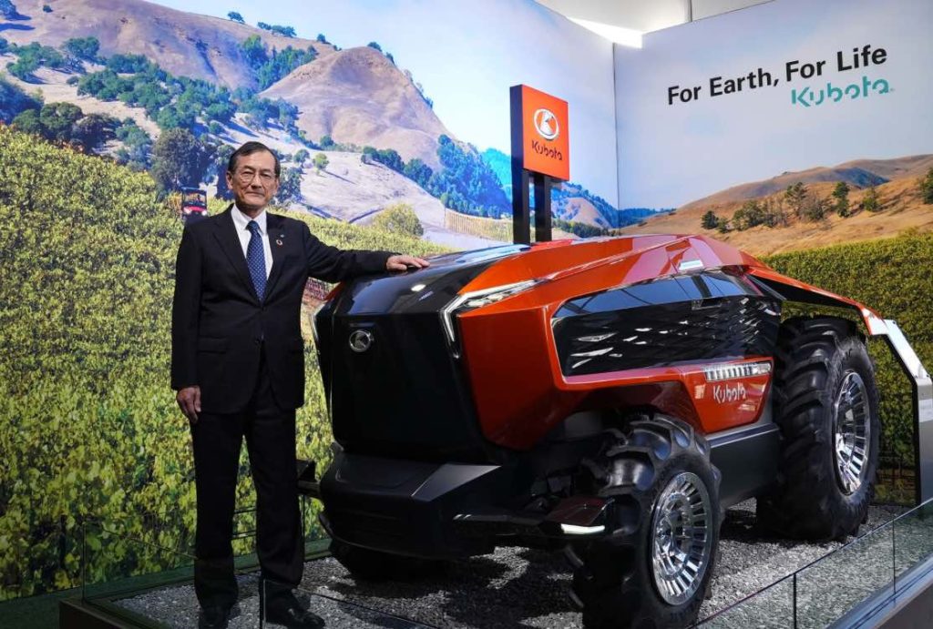 noticias maquinaria Kubota Group presenta un nuevo concepto agrícola en CES® 2024