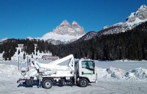 noticias maquinaria La plataforma MX 210 de Multitel enmarcada en Tres Picos
