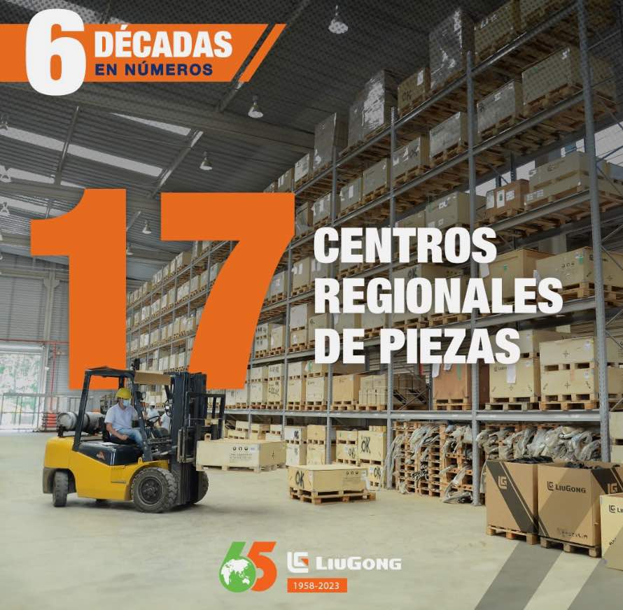 noticias maquinaria LiuGong Latin América celebra 65 años de excelencia