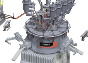 noticias maquinaria Metso lanza un horno eléctrico de fusión de lana mineral