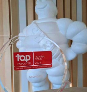 noticias maquinaria Michelin en España renueva su certificación como _Top Employer_