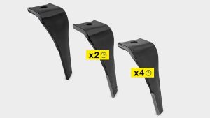 noticias maquinaria Nuevas Púas de grada rotativa DURASTAR PLUS de PÖTTINGER