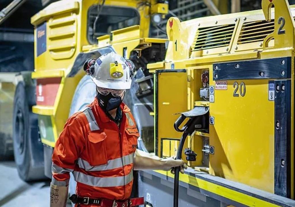 noticias maquinaria Soluciones digitales Epiroc para fortalecer la minería en Chile