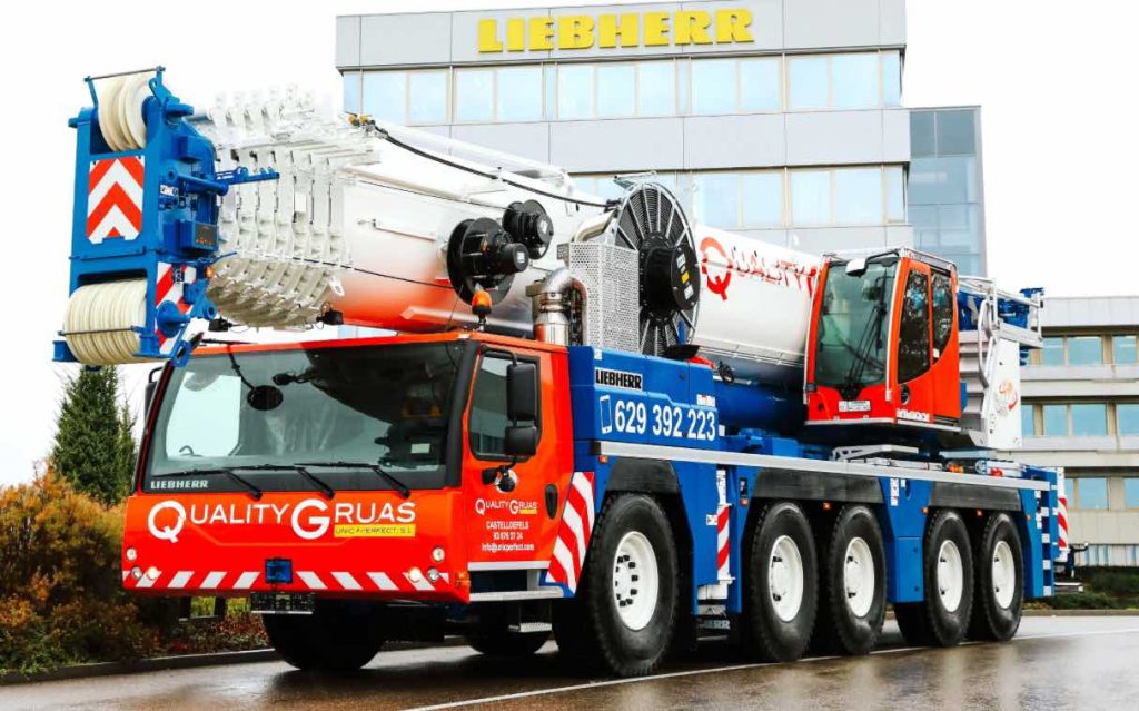 noticias maquinaria Unic & Perfect adquiere una grúa móvil Liebherr LTM 1230-5.1