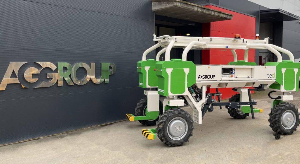 noticias maquinaria AG GROUP galardonado con Naïo Aumented Autonomy