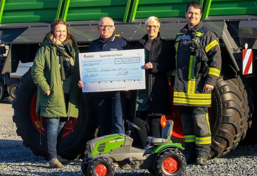 noticias maquinaria Donación de la planta de Fendt en Wolfenbüttel