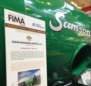 noticias maquinaria Durán Maquinaria Agrícola sistema de SAMSON