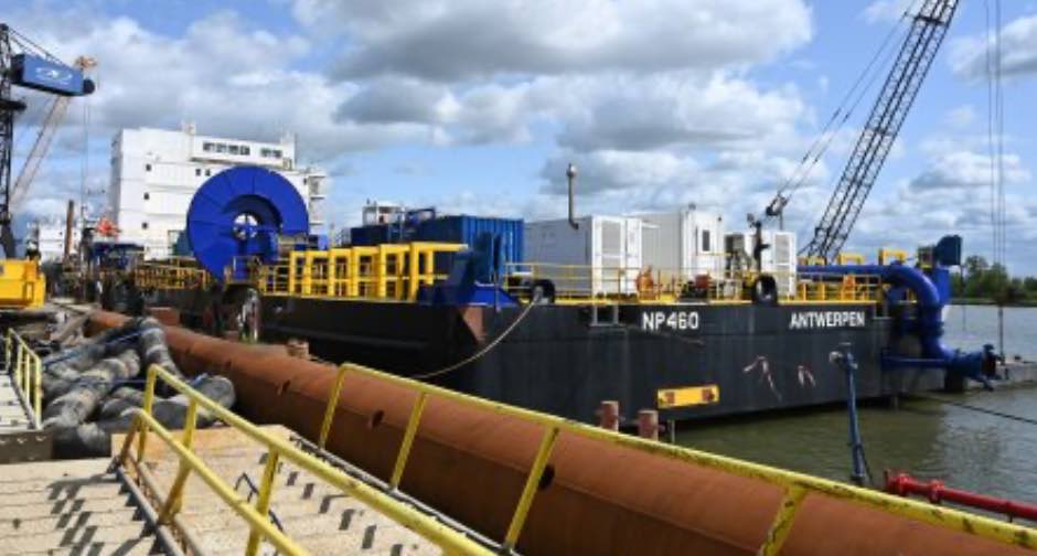 noticias maquinaria FPT Industrial participa en la construcción del túnel Fehmarnbelt