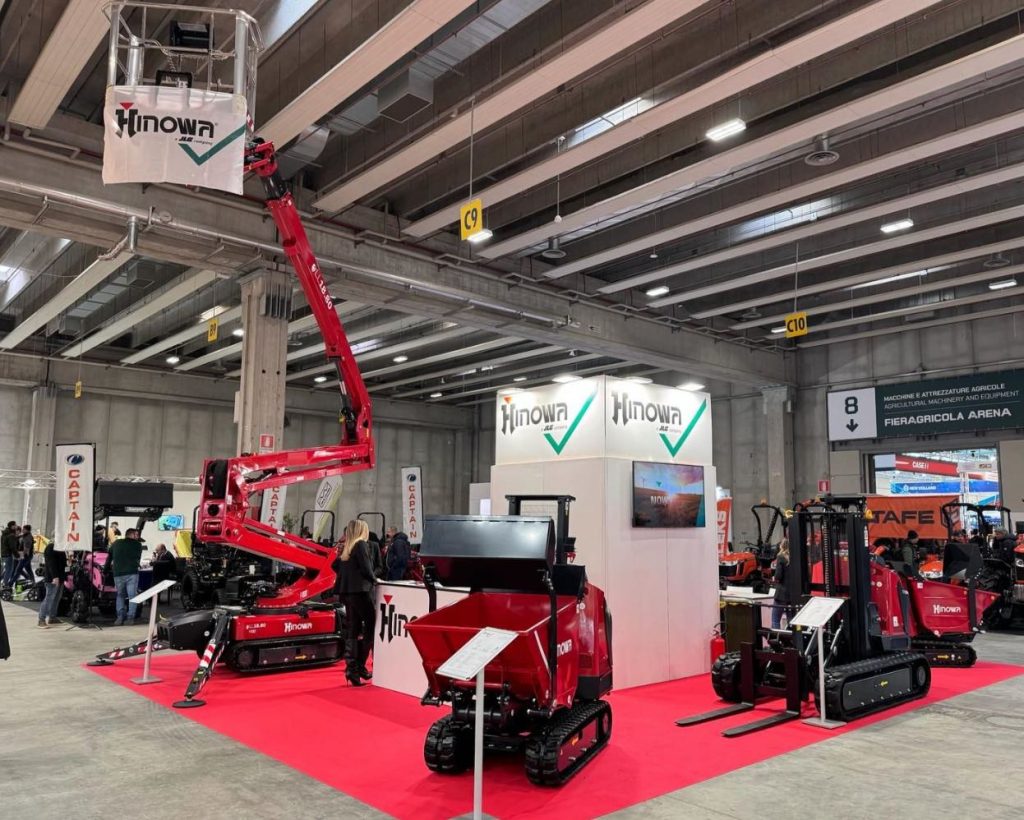 noticias maquinaria Hinowa presente en FIERAGRICOLA 2024
