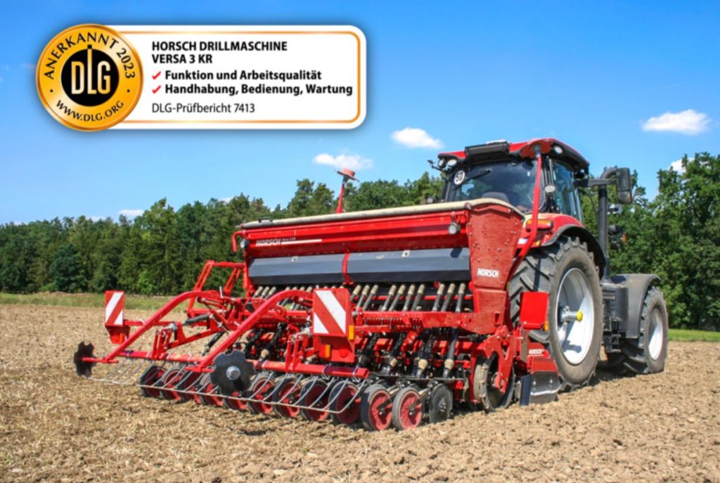 noticias maquinaria Informe de prueba de la sembradora Versa 3 KR de Horsch