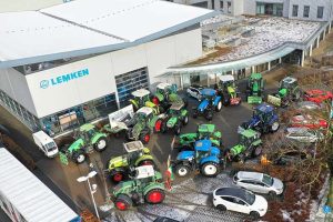 noticias maquinaria LEMKEN apoya a los agricultores y su protesta