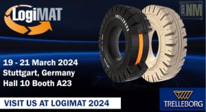 noticias maquinaria Los neumáticos Trelleborg en LogiMAT 2024