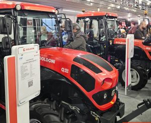 noticias maquinaria Los tractores Goldoni en la feria Agrotica Expo