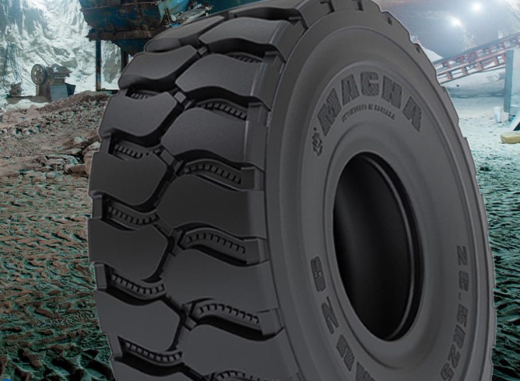 noticias maquinaria Magna presenta su nuevo neumático para minería MU26
