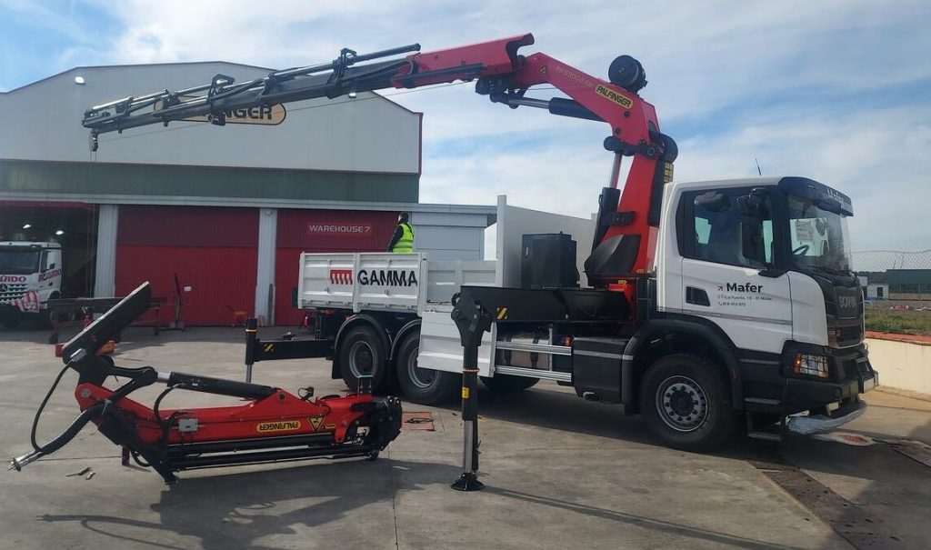 noticias maquinaria Materiales de Construcción Mafer apuesta por PALFINGER