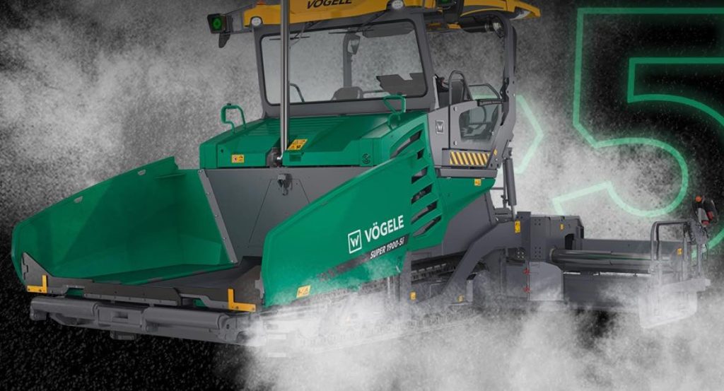noticias maquinaria Nueva generación de extendedoras Dash 5 de Vögele