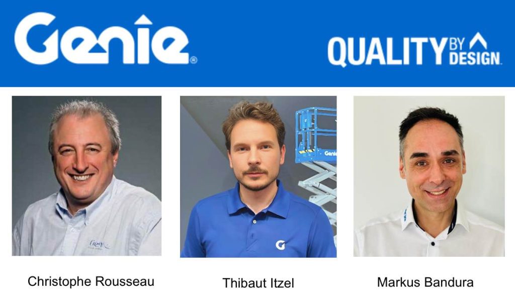 noticias maquinaria Nuevos nombramientos en el equipo de Ventas de Genie