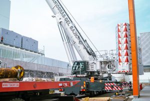 noticias maquinaria Primera grúa móvil Liebherr LTM 1650-8.1 en México