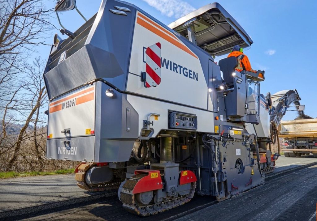 noticias maquinaria W 150 F(i) compacta de Wirtgen