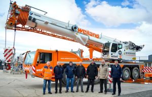 noticias maquinaria Weiland recibe una grúa Tadano AC 5.160-1