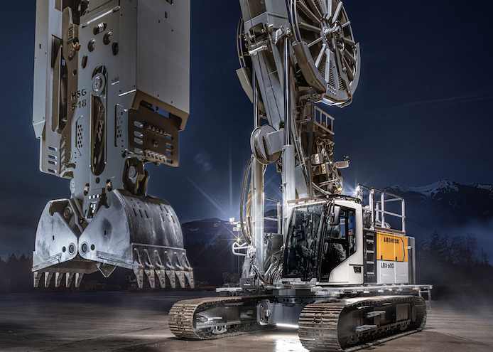 noticias maquianria Nueva LBX 600 de Liebherr