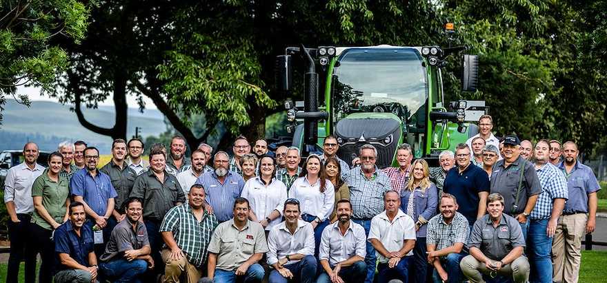 noticias maquinaria AGCO Sudáfrica recibe a los concesionarios sudafricanos de Fendt