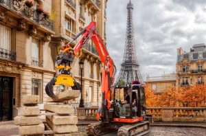 noticias maquinaria Engcon particpará en Intermat París