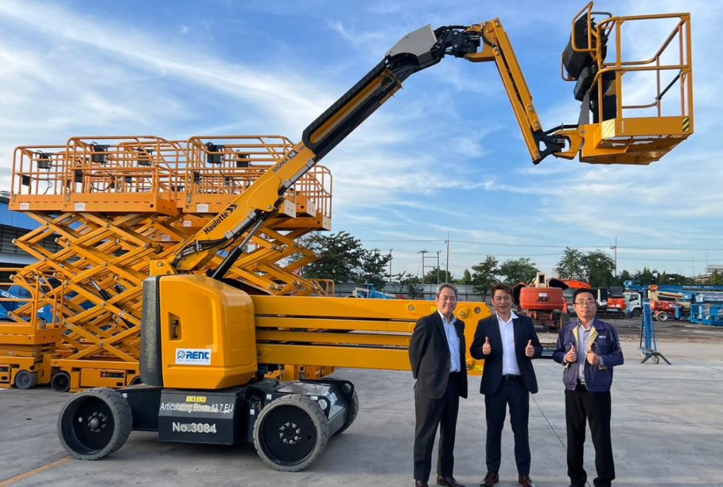 noticias maquinaria Haulotte refuerza su presencia en Tailandia