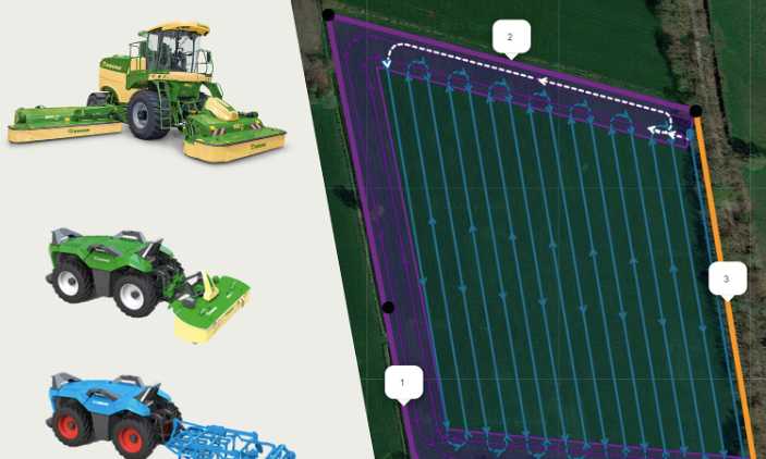 noticias maquinaria KRONE, Lemken y Lacos lanzan un sistema totalmente automatizado