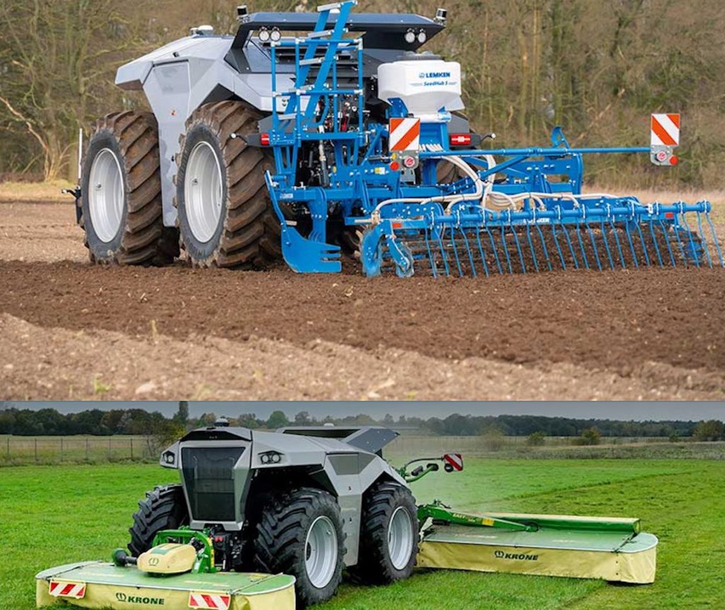 noticias maquinaria KRONE y LEMKEN impulsan unidades de procesos autónomos