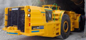 noticias maquinaria Komatsu incorpora el WX11 LHD a su línea de minería