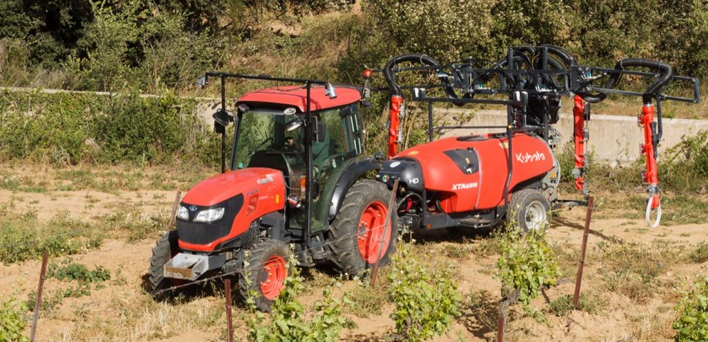 noticias maquinaria Kubota colabora con Chouette en agricultura de precisión