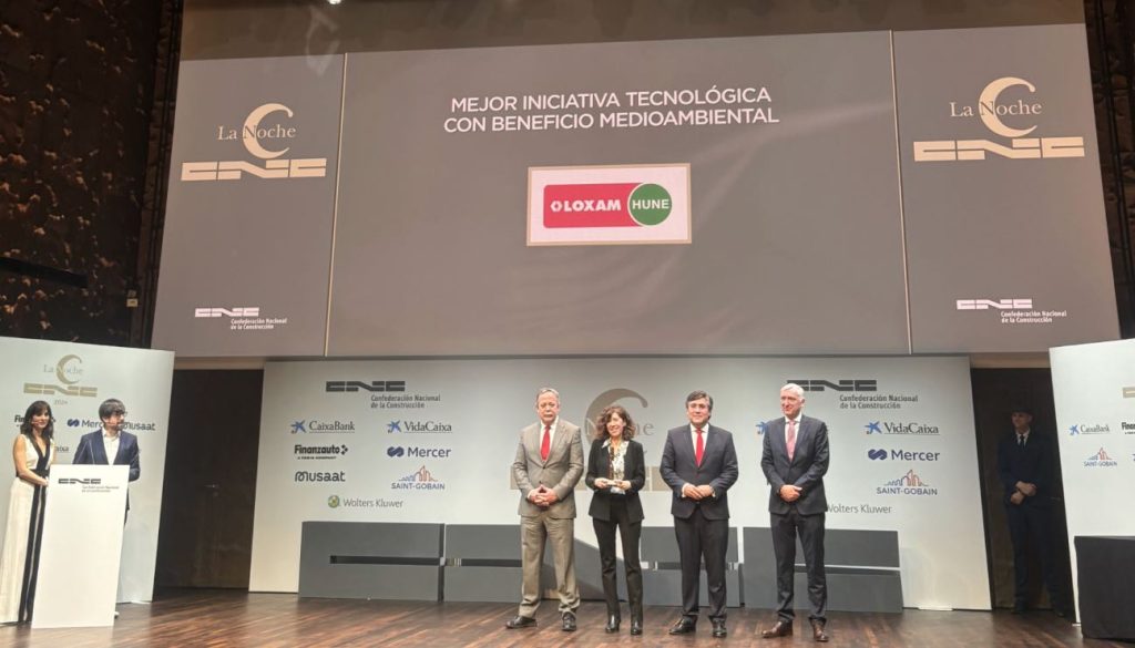 noticias maquinaria LoxamHune recibe el premio de la CNC