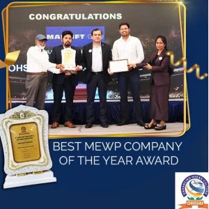 noticias maquinaria Manlift India recibe el premio a la mejor Empresa de Plataformas