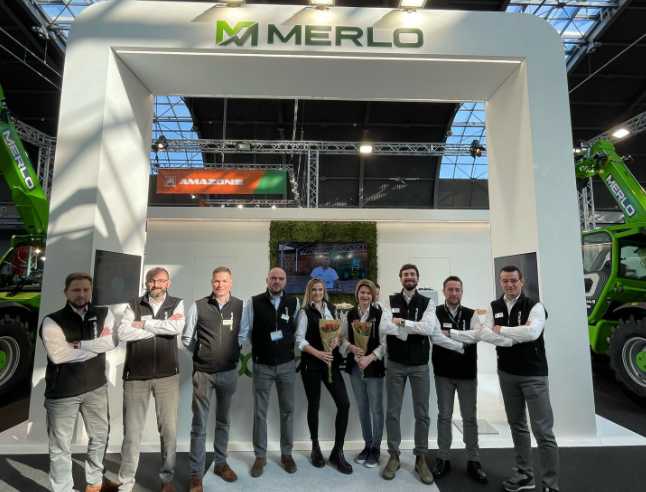 noticias maquinaria Merlo fue galardonada en la feria de Agrotech