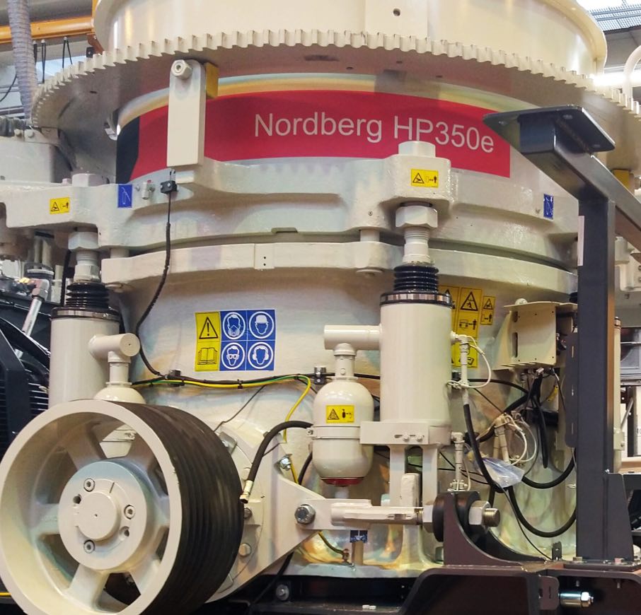 noticias maquinaria Metso presenta la trituradora de cono Nordberg HP350e
