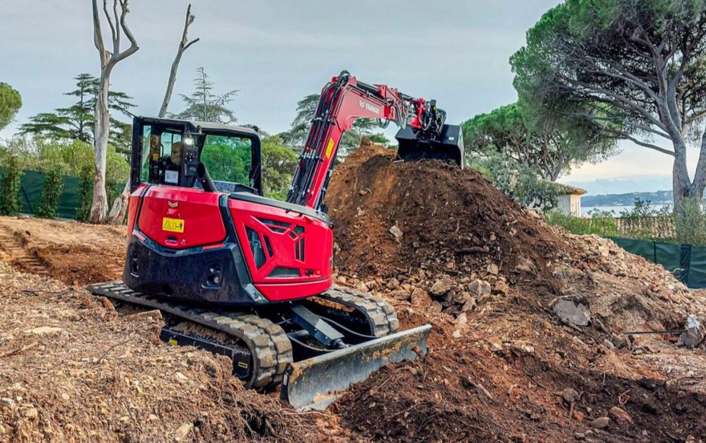 noticias maquinaria Yanmar presenta la nueva excavadora midi SV100-7 en EMEA