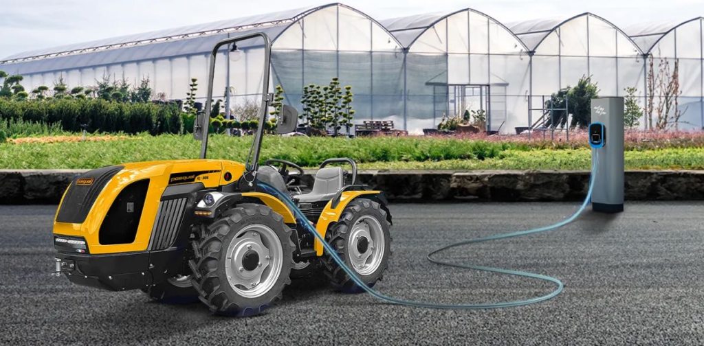 noticias maquinaria e-Eos, el tractor 100% eléctrico de PASQUALI