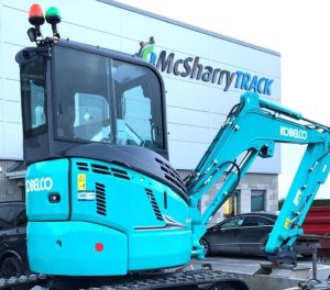 noticias maquianria Entrega en Irlanda de una Kobelco SK34SR-7